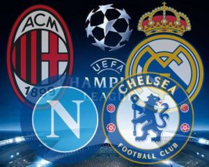 Chelsea - Real Madrid si Napoli - AC Milan