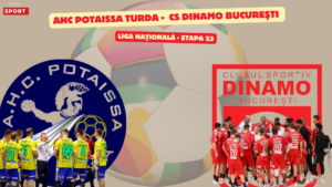 CS Dinamo București - AHC Potaissa Turda scor final 35-35 în etapa 23 din Liga Națională