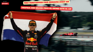 Max Verstappen face senzația acest an! Trofeul din Grand Prix-ul Chinei este al lui